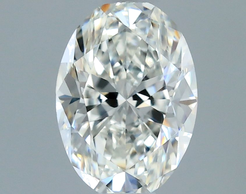 0.37 carat G-VVS1 Natūralus Oval Deimantas (1)