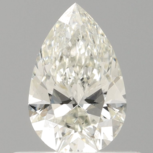 0.5 carat J-SI2 Natūralus Pear Deimantas (1)