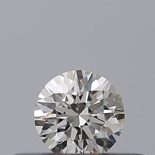 0.19 carat F-VVS2 Excellent cut Natūralus Round Deimantas (1)