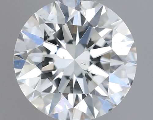 0.4 carat F-SI1 Excellent cut Natūralus Round Deimantas (1)