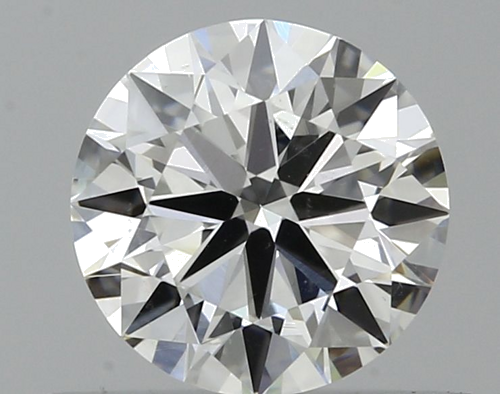 0.5 carat F-SI1 Very Good cut Natūralus Round Deimantas (1)