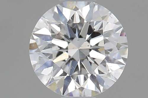 0.38 carat F-SI2 Excellent cut Natūralus Round Deimantas (1)
