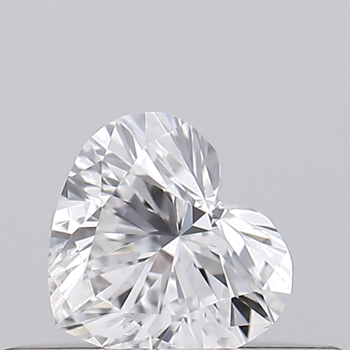 0.2 carat D-VVS2 Natūralus Heart Deimantas (1)