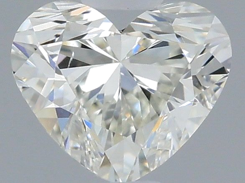0.4 carat J-SI1 Natūralus Heart Deimantas (1)