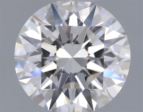0.5 carat F-VVS1 Excellent cut Natūralus Round Deimantas (1)