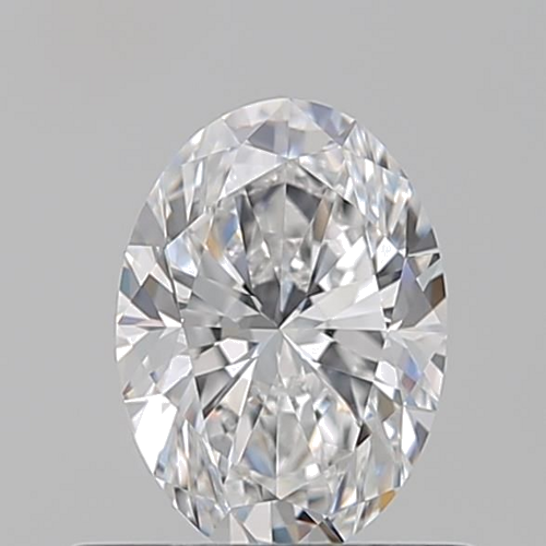 0.55 carat D-VVS2 Natūralus Oval Deimantas (1)