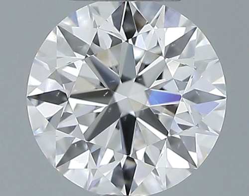 0.57 carat F-SI1 Excellent cut Natūralus Round Deimantas (1)