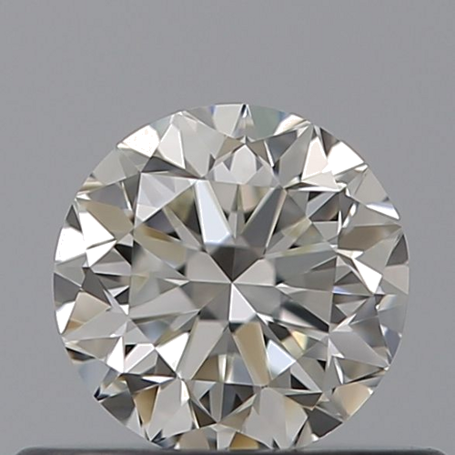 0.4 carat J-VVS1 GD cut Natūralus Round Deimantas (1)