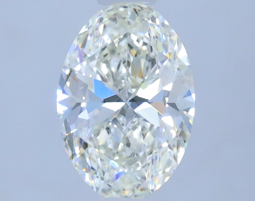 0.55 carat I-IF Natūralus Oval Deimantas (1)