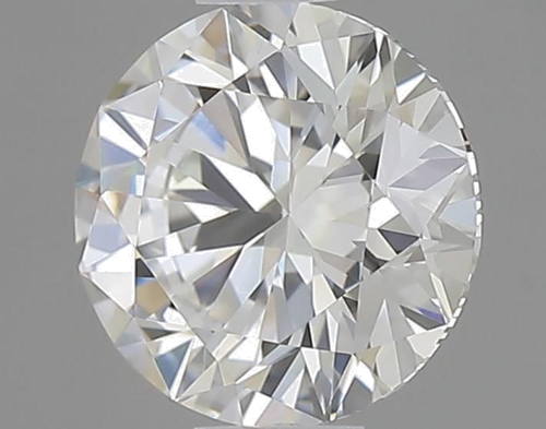 0.53 carat F-VVS1 Excellent cut Natūralus Round Deimantas (1)