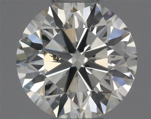 0.4 carat K-SI2 Very Good cut Natūralus Round Deimantas (1)