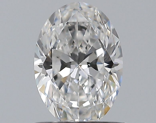 0.71 carat E-VVS2 Natūralus Oval Deimantas (1)