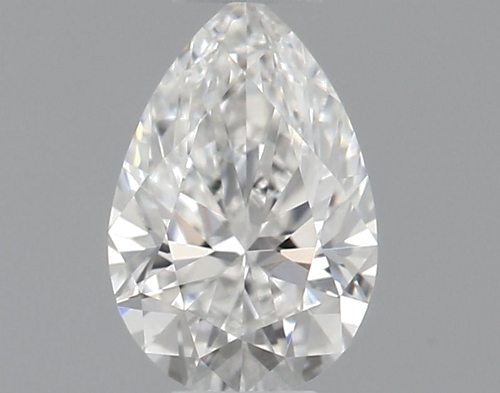 0.29 carat E-VVS1 Natūralus Pear Deimantas (1)