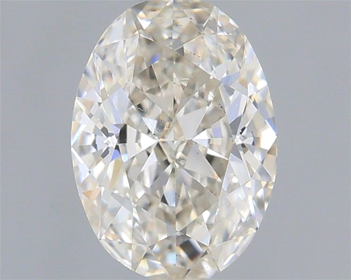 0.52 carat J-SI1 Natūralus Oval Deimantas (1)