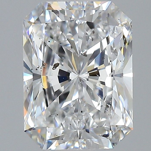 1.92 carat D-SI2 Natūralus Radiant Deimantas (1)