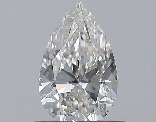 0.59 carat G-VS2 Natūralus Pear Deimantas (1)