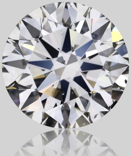 1.0 carat D-SI1 Excellent cut Natūralus Round Deimantas (1)
