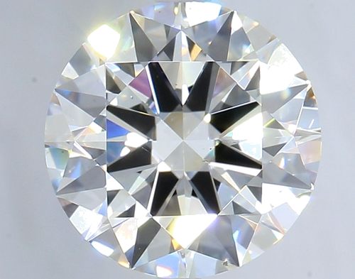 3.02 carat H-VS2 Excellent cut Natūralus Round Deimantas (1)