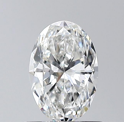 0.6 carat F-VS2 Natūralus Oval Deimantas (1)