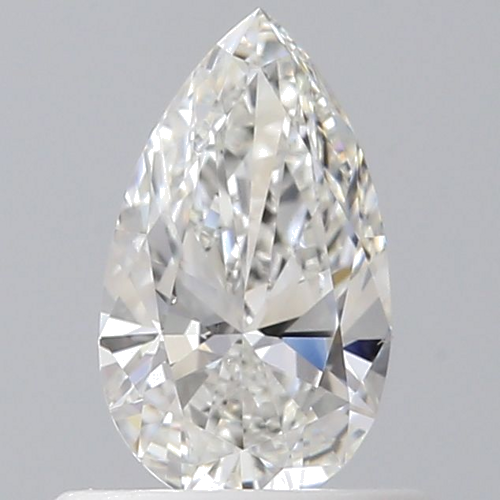 0.5 carat G-VS1 Natūralus Pear Deimantas (1)