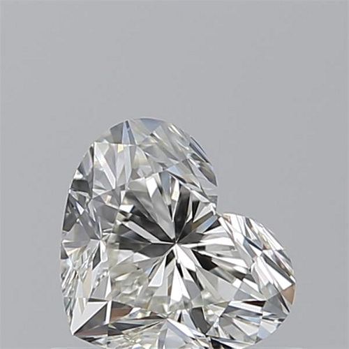 0.56 carat J-VVS2 Natūralus Heart Deimantas (1)