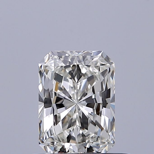 0.5 carat H-VVS1 Natūralus Radiant Deimantas (1)