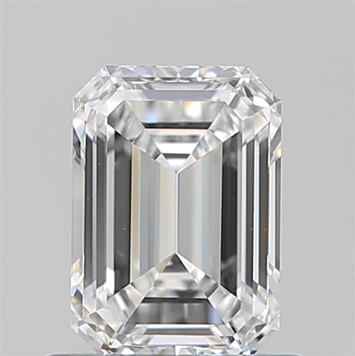 0.9 carat D-VVS2 Natūralus Emerald Deimantas (1)