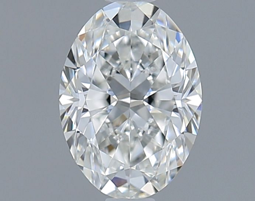 1.0 carat F-VS2 Natūralus Oval Deimantas (1)