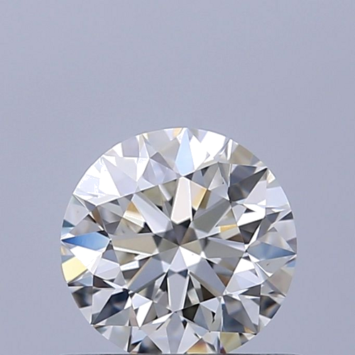 0.5 carat H-VS1 Excellent cut Natūralus Round Deimantas (1)