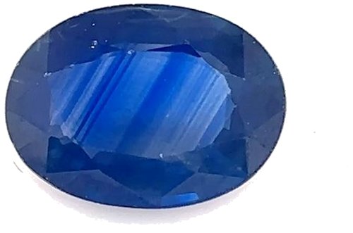 0.69 carat BLUE Oval Safyras (1)