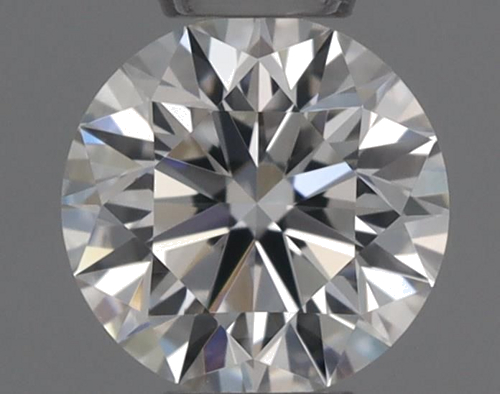 0.23 carat F-VVS1 Excellent cut Natūralus Round Deimantas (1)