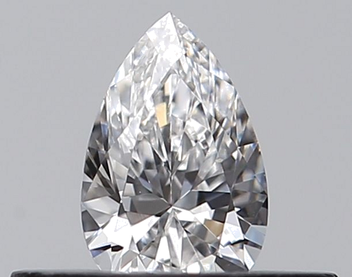 0.23 carat D-VVS1 Natūralus Pear Deimantas (1)