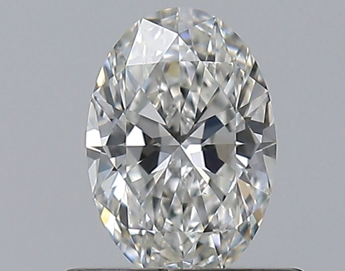 0.51 carat G-VS1 Natūralus Oval Deimantas (1)