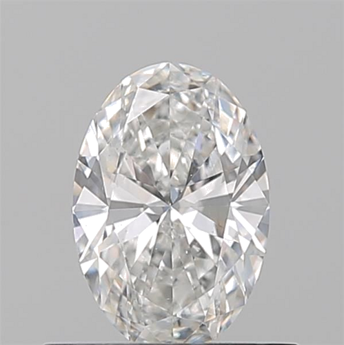 0.53 carat F-SI1 Natūralus Oval Deimantas (1)