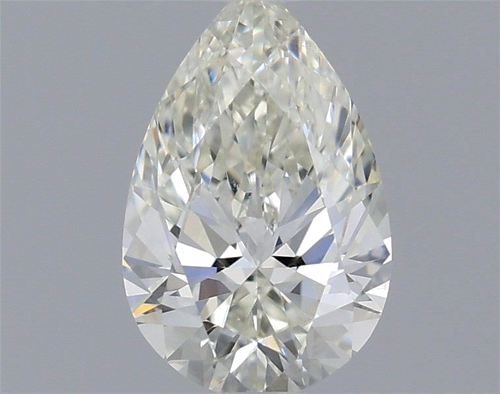 0.5 carat J-VS1 Natūralus Pear Deimantas (1)