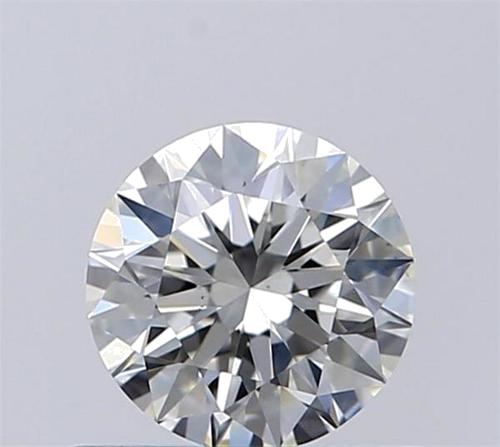 0.5 carat I-VS1 Excellent cut Natūralus Round Deimantas (1)