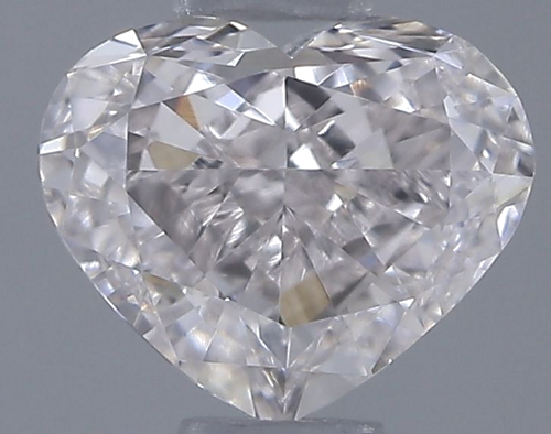 0.5 carat Very Light Pinkish Brown-VS1 Natūralus Heart Deimantas (1)
