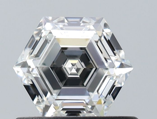 0.51 carat F-VVS2 Natūralus Hexagonal Deimantas (1)