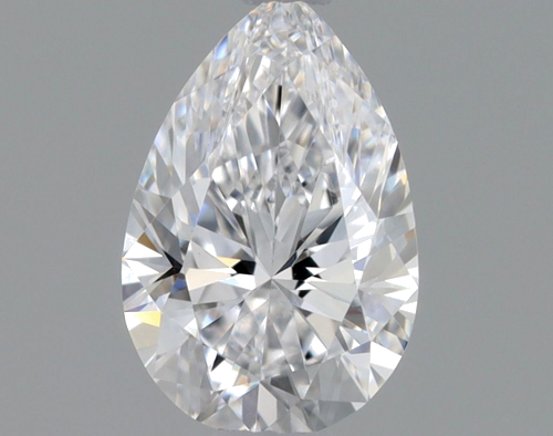 0.38 carat D-VVS2 Natūralus Pear Deimantas (1)