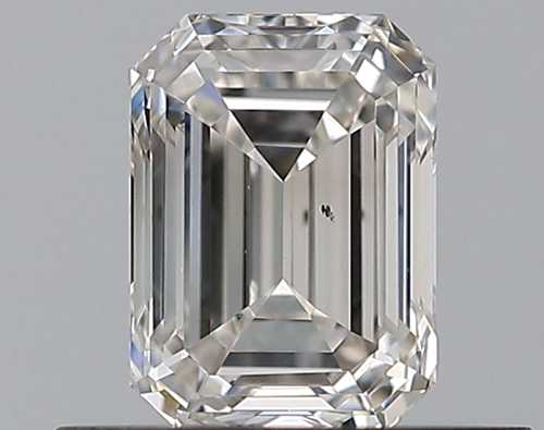 0.5 carat G-SI1 Natūralus Emerald Deimantas (1)