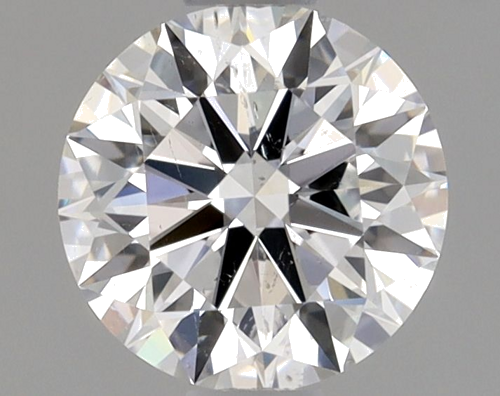 0.84 carat E-SI2 Excellent cut Natūralus Round Deimantas (1)