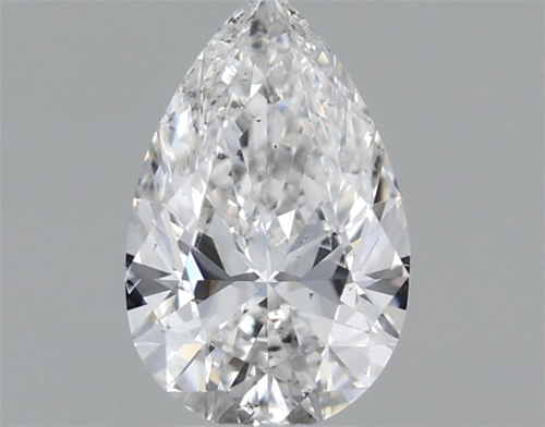 0.51 carat E-SI2 Natūralus Pear Deimantas (1)