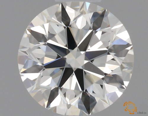 0.5 carat K-IF Excellent cut Natūralus Round Deimantas (1)