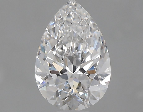 1.1 carat D-VS2 Natūralus Pear Deimantas (1)