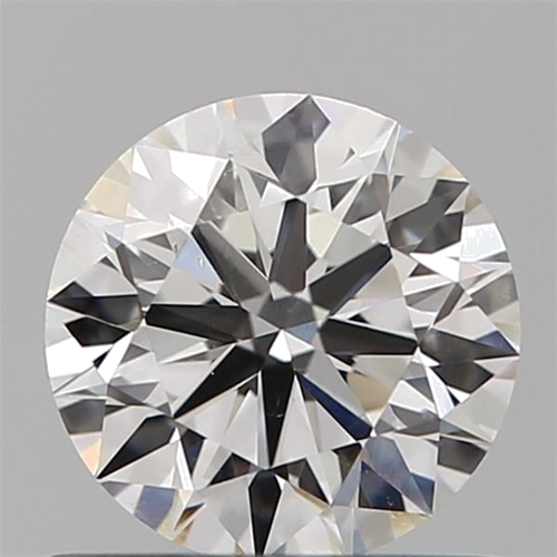 0.63 carat F-SI1 Excellent cut Natūralus Round Deimantas (1)