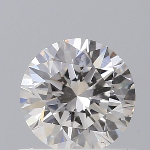 0.5 carat F-SI1 Excellent cut Natūralus Round Deimantas (1)