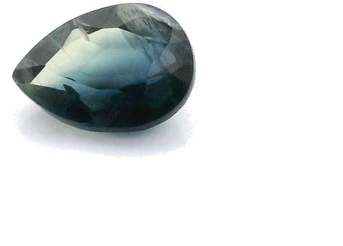 0.52 carat BLUE Pear Safyras (1)