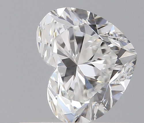 0.51 carat E-VS1 Natūralus Heart Deimantas (1)