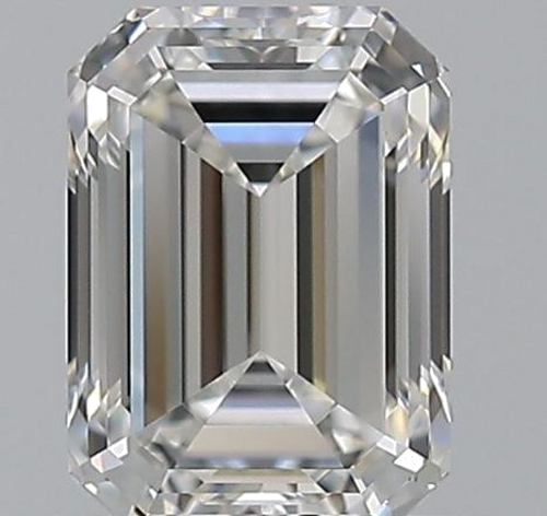 1.01 carat F-VS1 Natūralus Emerald Deimantas (1)