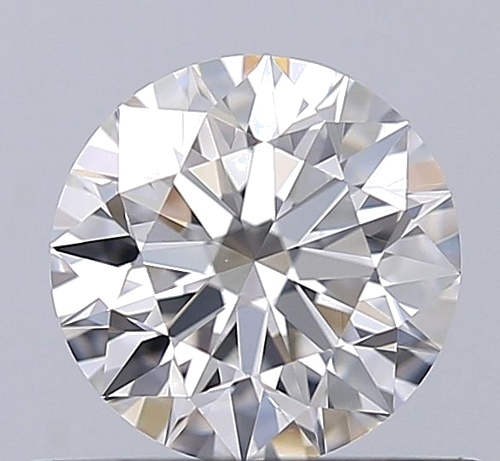 0.57 carat F-VVS2 Excellent cut Natūralus Round Deimantas (1)